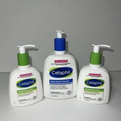 Cetaphil Lotion and Facial Cleanser