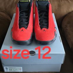 Jordan 14 Ferrari Size 12