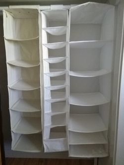 IKEA Closet Storage Bins and Shoe Box