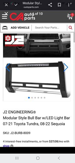 Toyota Tundra Bull Bar