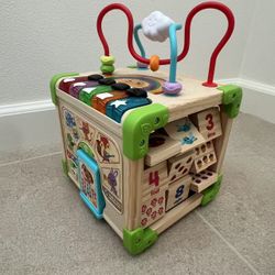Kids Touch And Learn Activity Cube