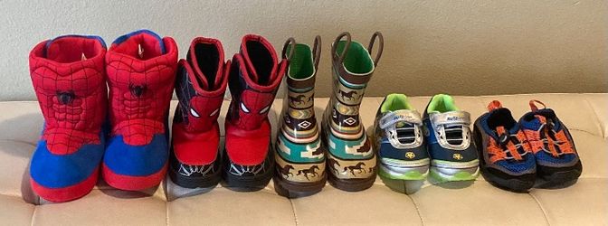 5 Pairs of Misc New Toddler Shoes Size 6
