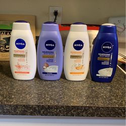 Four New Bottles Of Nivea Body Wash-4 Items!($22.82+ Value$