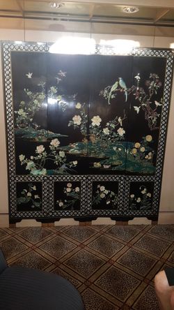 Chinese Floor Screens