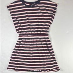 Tommy Hilfiger Short Sleeve Dress Girls Size L Large  12 14. 