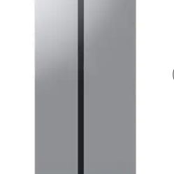 Samsung Bespoke 28-cu ft Side-by-Side Refrigerator Smart with Dual Ice Maker and Water Dispenser