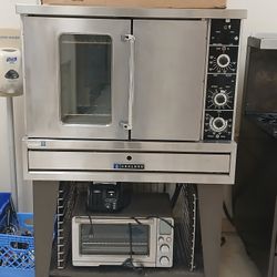 Garland commercial gas range oven