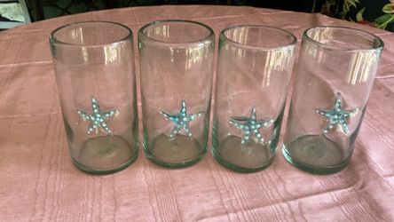 Drinking Glasses (4 ) handcrafted