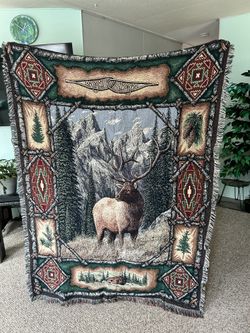 2 Large Lap Blankets/Throws
