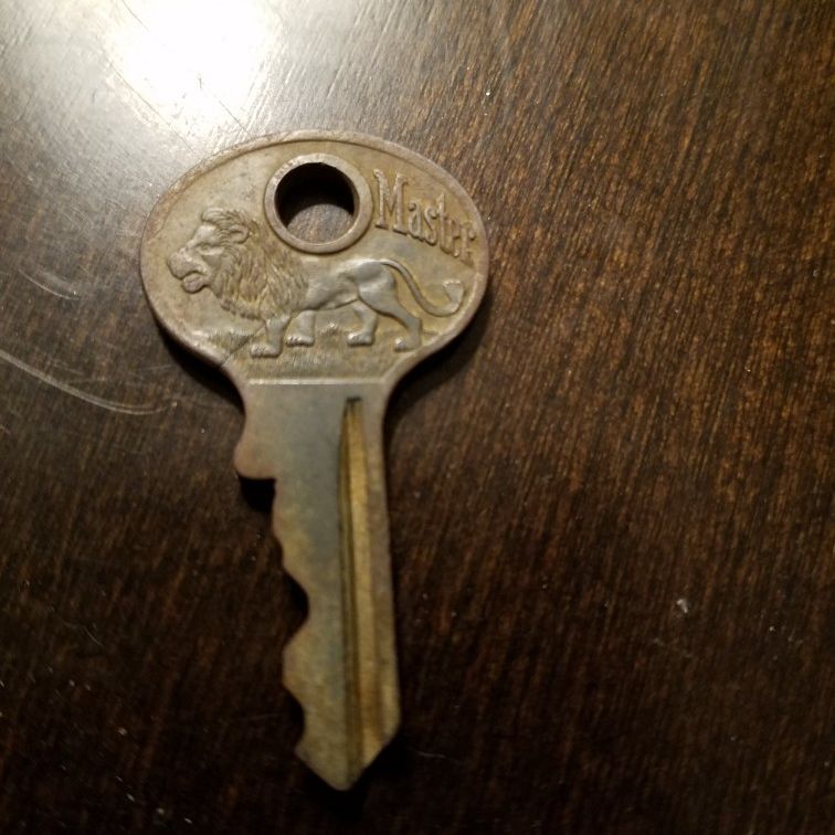 Old Master Lock Key