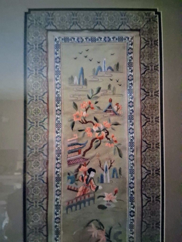 Chinese Silk Tapestry