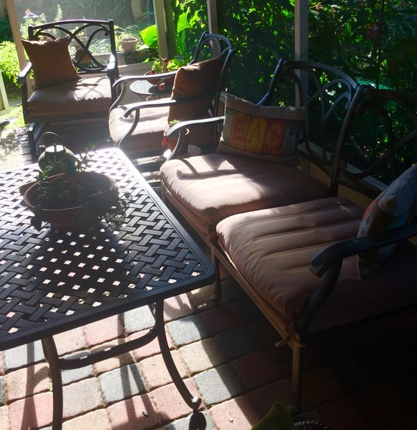 Patio Furniture Set All Aluminum For In Clermont Fl Offerup