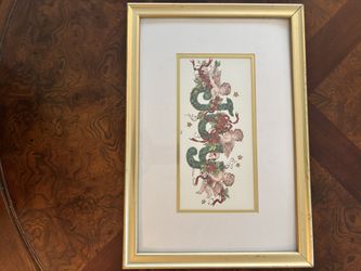 Framed Christmas “Joy” By Barbara Mock