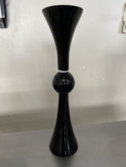 Black Vase 24”