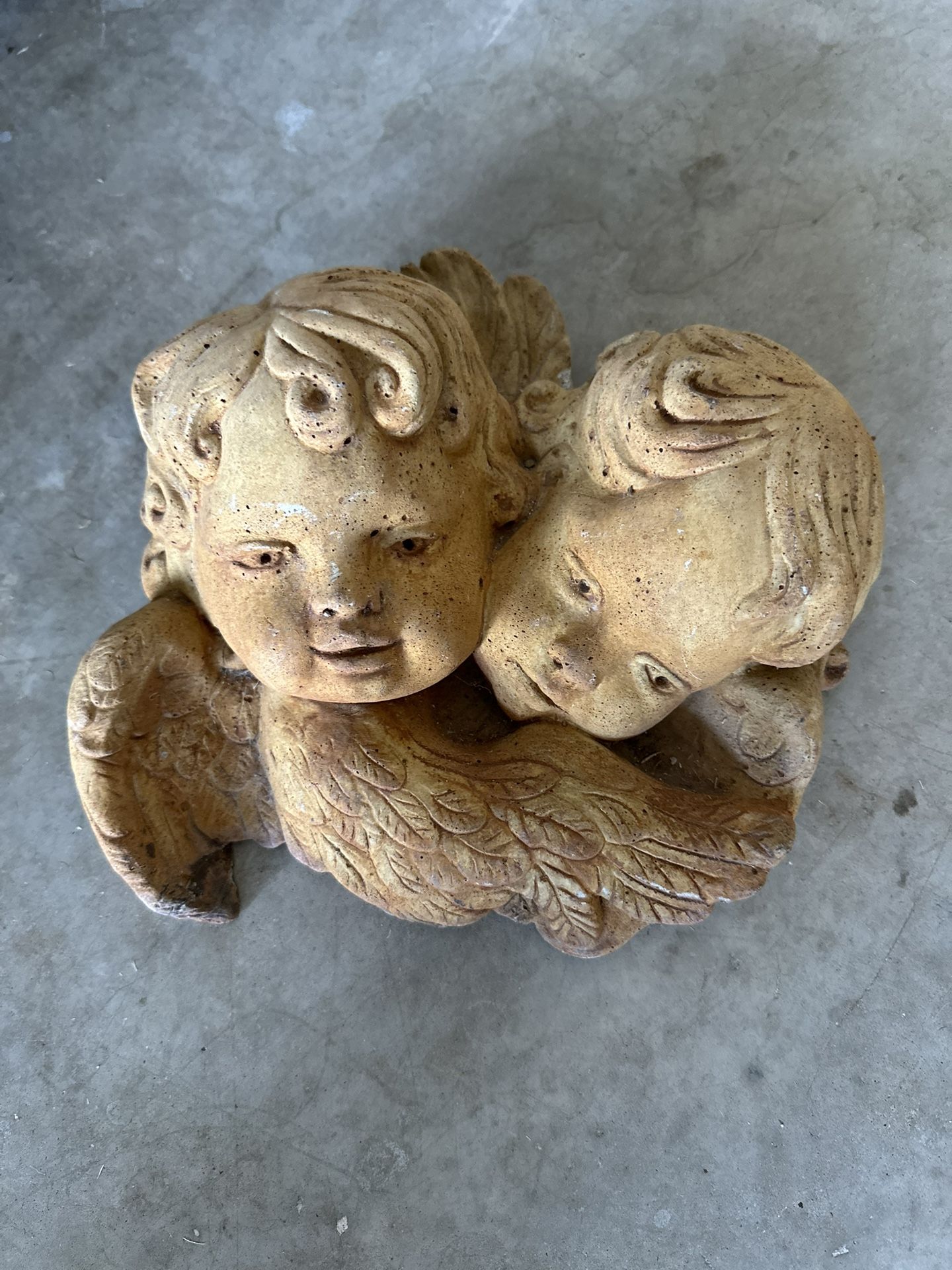 Concrete Angels Wall Decor