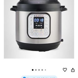 Instant Pot Duo 7-in-1 Electric Pressure Cooker, Slow Cooker, Rice, Steamer, Sauté, Yogurt Maker, Warmer & Sterilizer