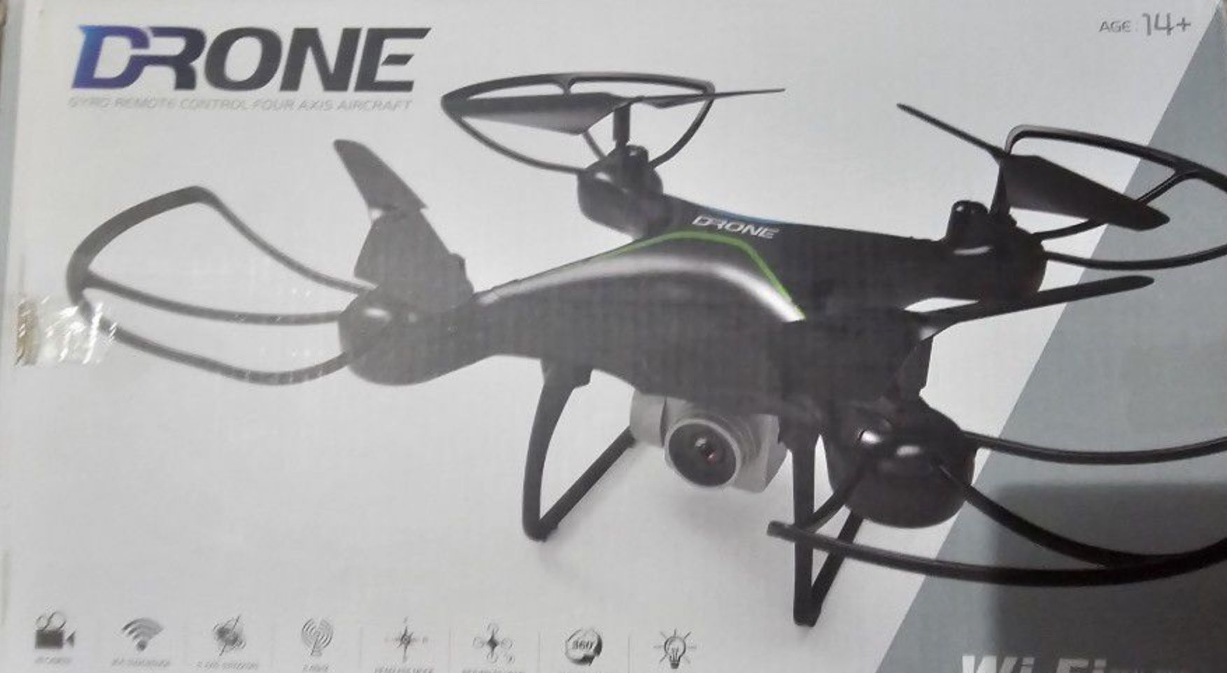 Professional 4 Axis Drone With Remote Control And HD Camera With WiFi. Brand New