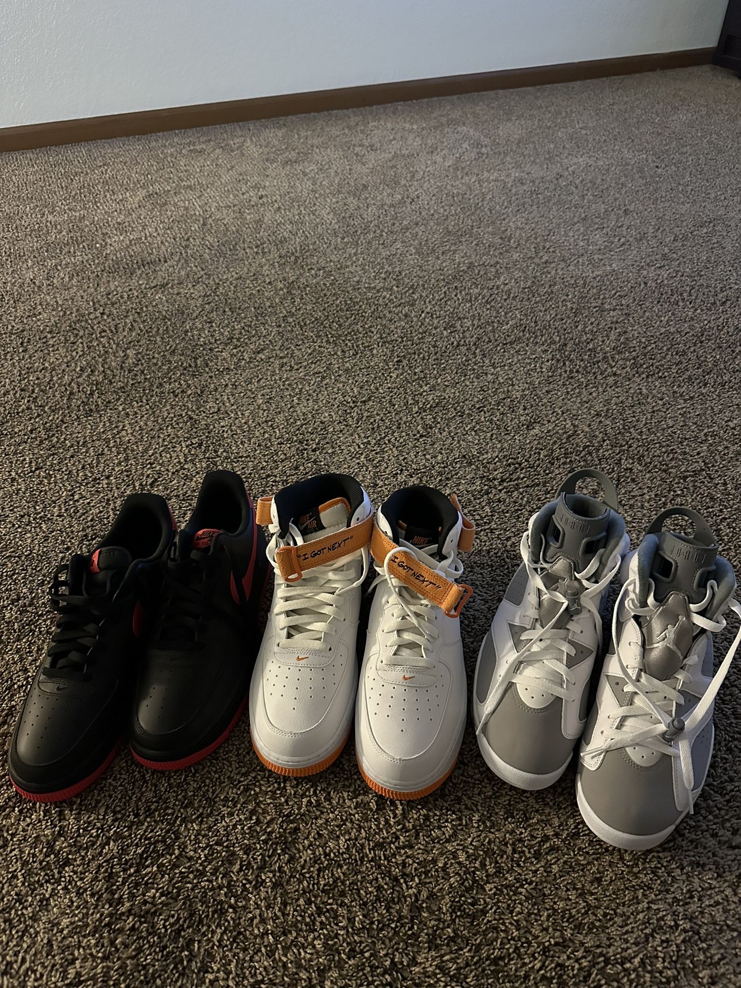 Jordan and Air Force 1’s
