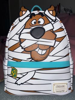 Loungefly Warner bros Scooby Doo Mummy Cosplay glow in the dark Mini Backpack