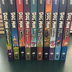 Dog Man Series Hardback Books