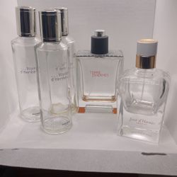 Empty Hermes Perfume Bottles 
