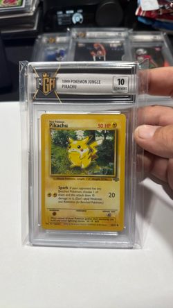 Gem mint 10 1999 Pokémon Jungle Pikachu