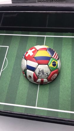 2022 Silver Soccer Ball 30 Grams .999 Fire Silver Collectible Coin 💵  💳  💵  Cash and Card Accepted