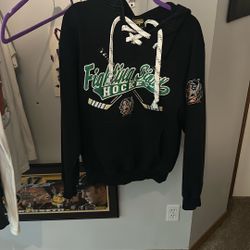 Vintage Hockey Sweatshirt Baggy Fit 