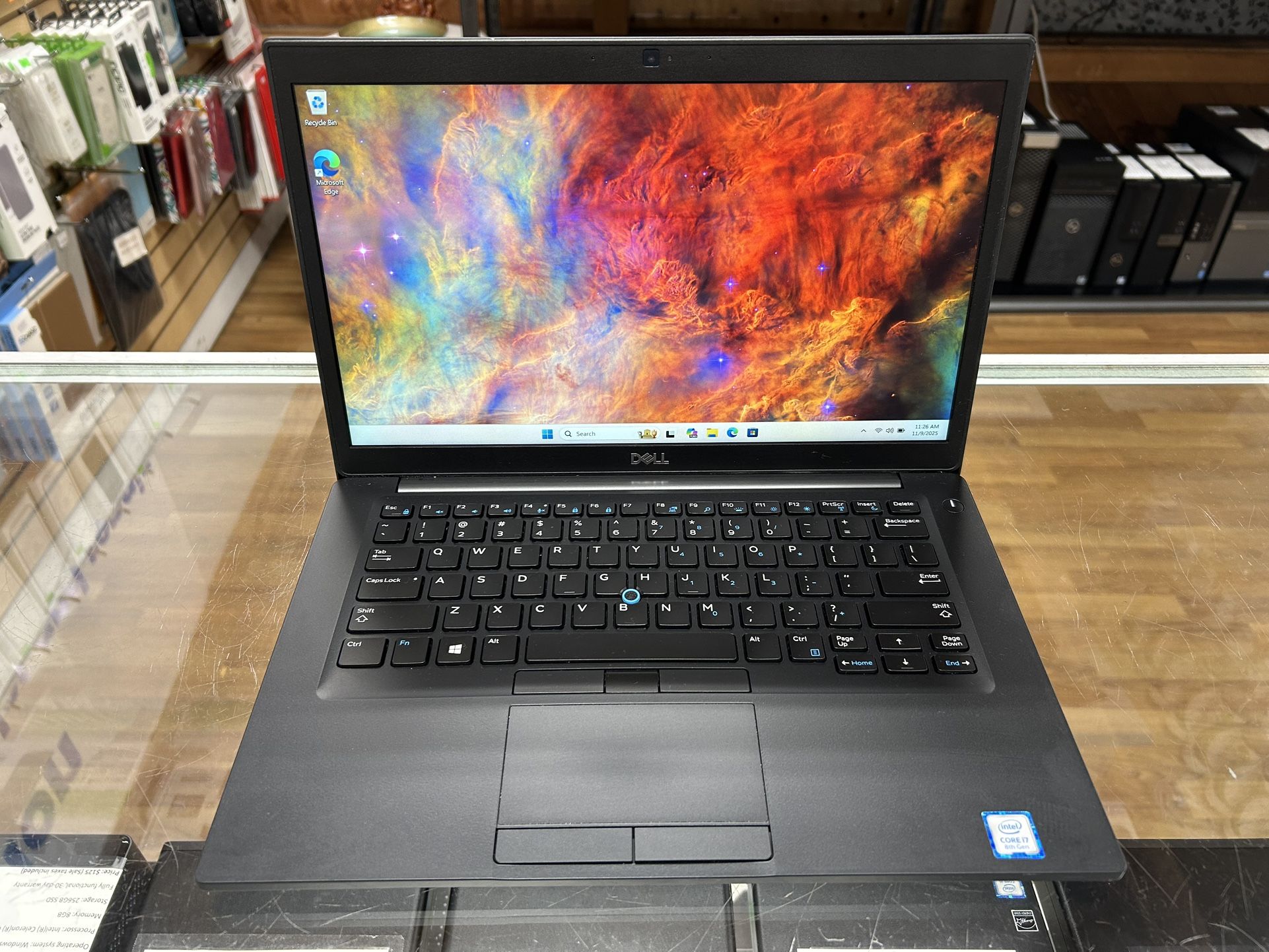Dell Latitude 7490 14 inch core i7 8th gen 16GB RAM 256GB SSD