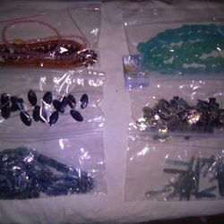 Lot-Jewelry Beads/ Healing Stones/Jewels Etc.-WILL ACCEPT BEST OFFER