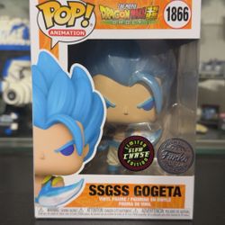 Funko Pop #1866 SSGSS Gogeta (Glow Chase)