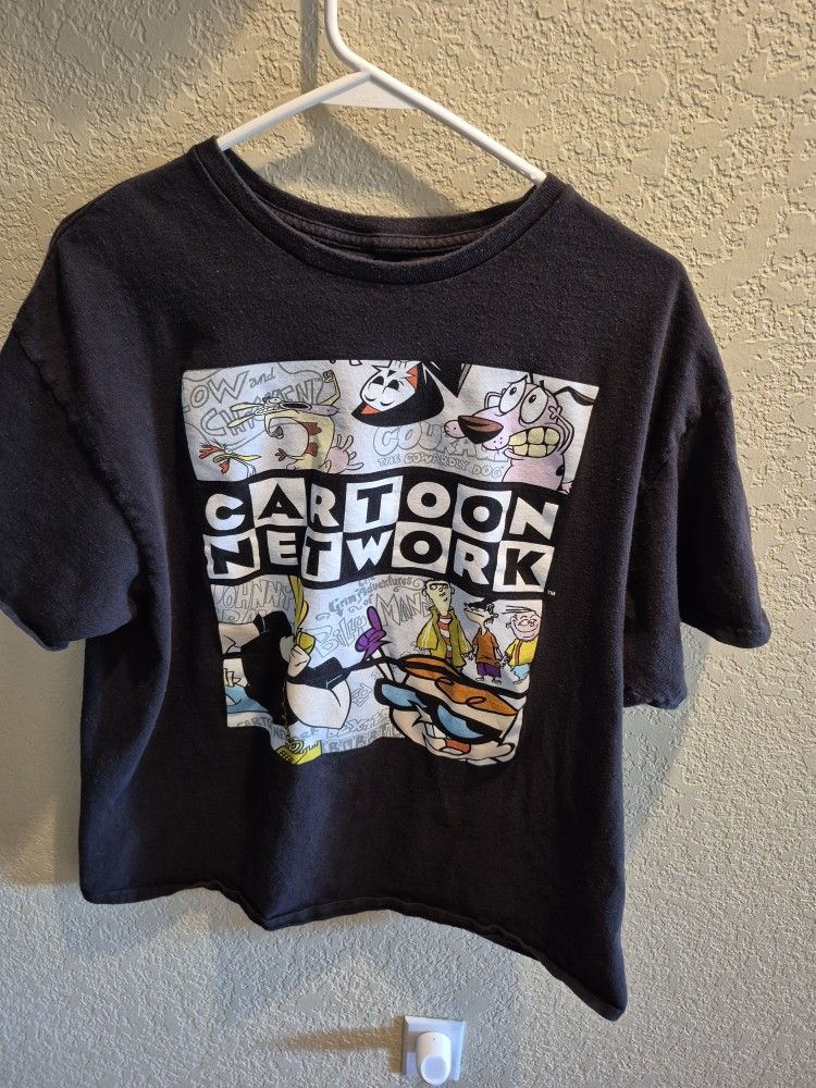 Cartoon Network T Shirt L Black Pre Owned