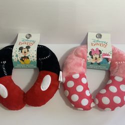 Baby Disney Mickey & Minnie Travel Neck Pillow Set