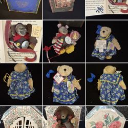 Huge Muffy Bear Lot Of Bears/ Clothing New OS 