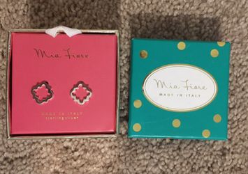 New Mia Fiore sterling silver earrings