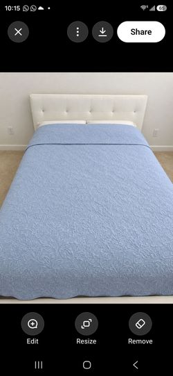 Matress and queen bed frame in good condition