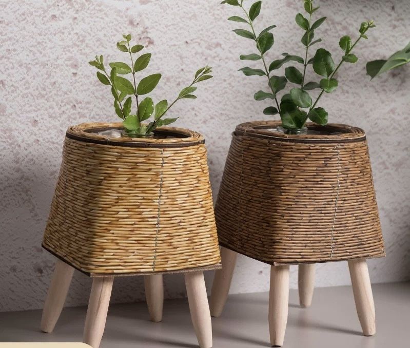 Woven Flower Pot Basket