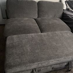 Pull out bed and couch