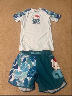 Hello Kitty Rashguard set jiu-jitsu size women’s medium Firm on price!!