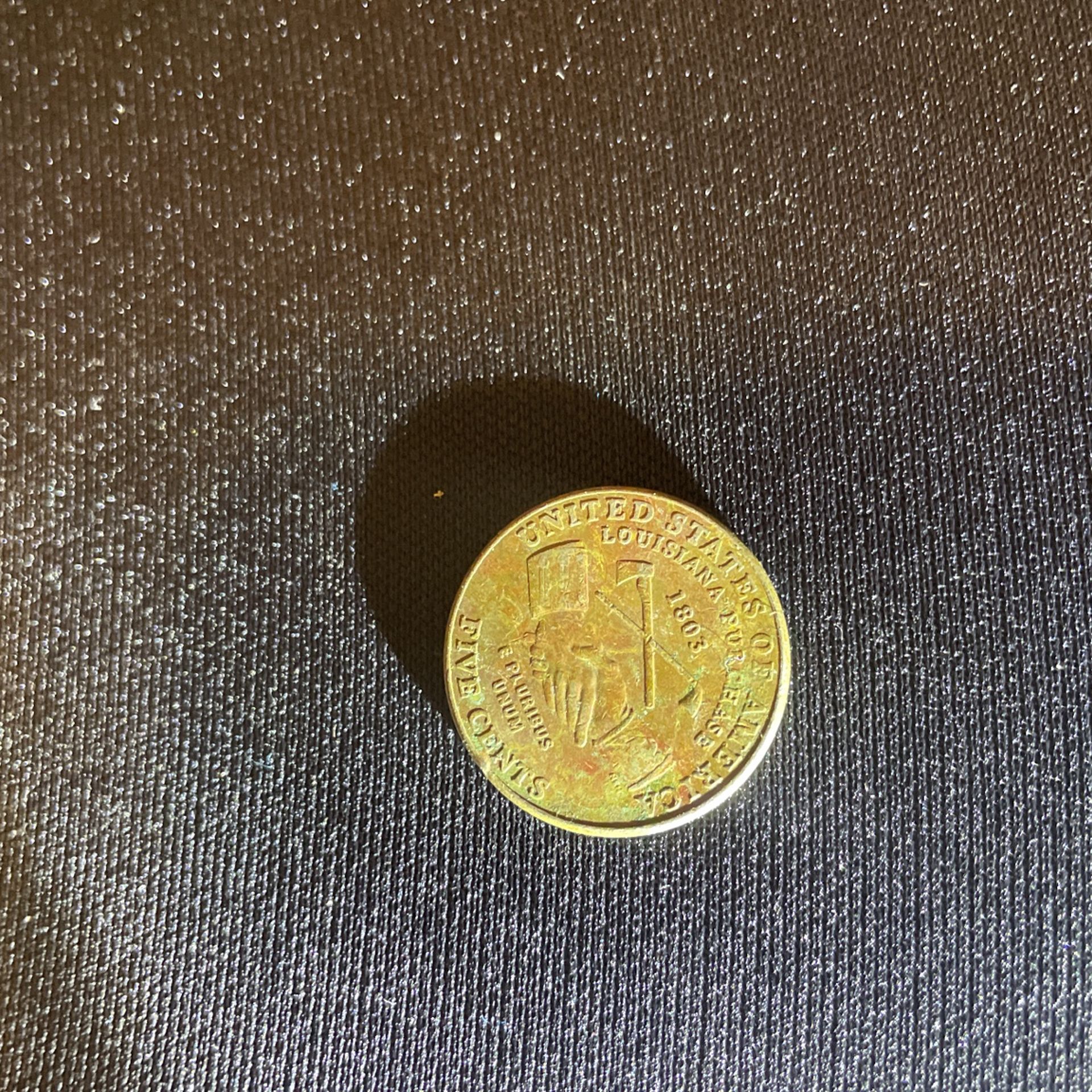 2004 D Handshake Nickel