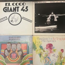 4 Vintage Vinyl Albums 