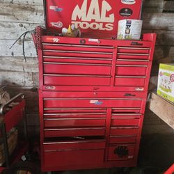 Mac Tools Full Size Tool Box And Drill Press