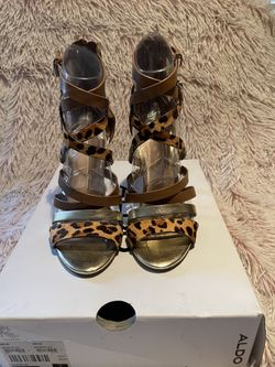 Aldo Valecia ( Cheetah) High Heels Size 6