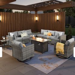 Patio furniture set Outdoor new in. The box