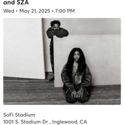 Kendrick Lamar SZA Tickets tonight 5/21