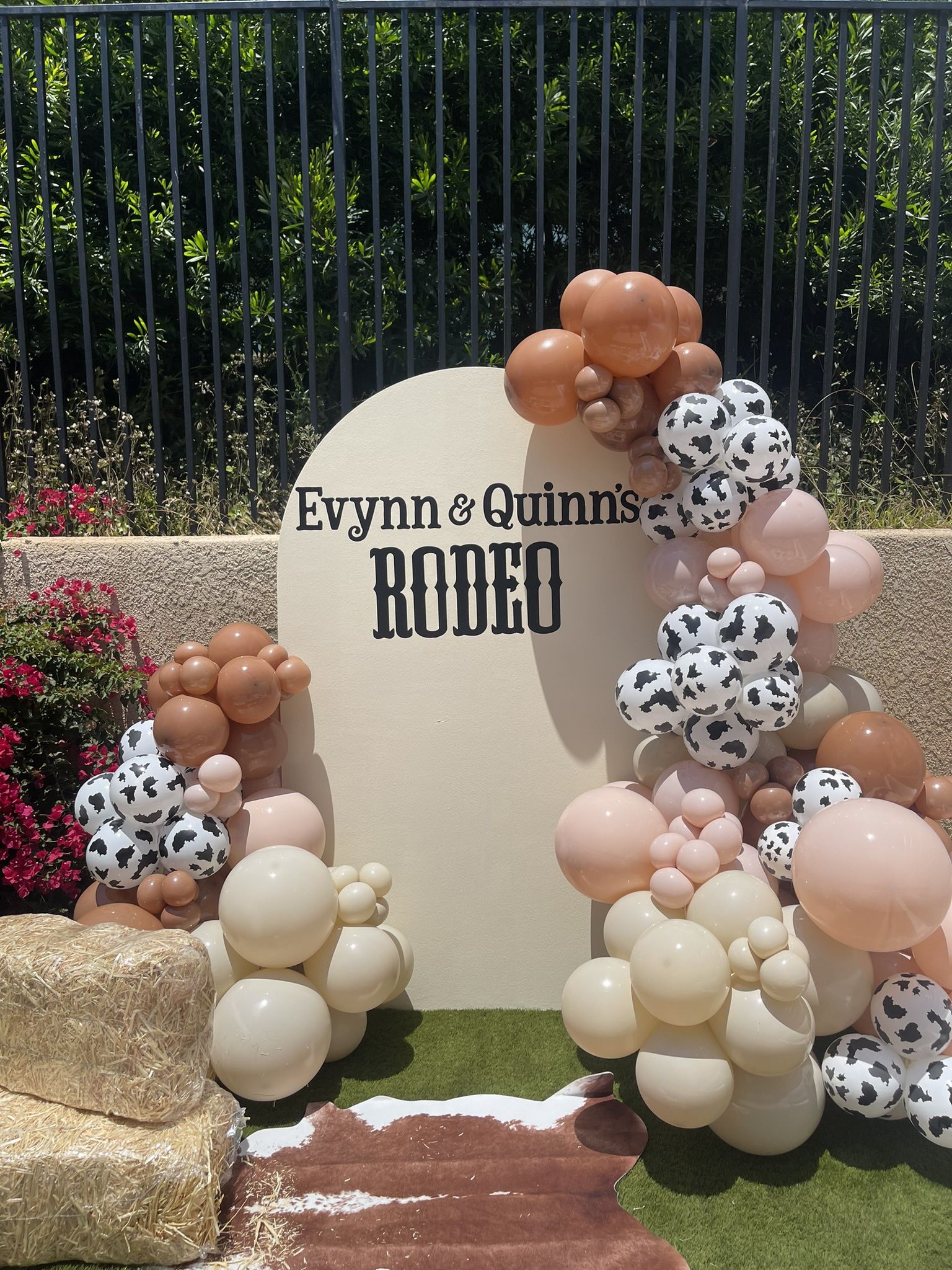 Arch Backdrop & Balloons