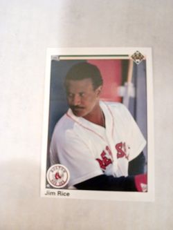 Jim Rice Card 