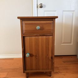 Solid Wood Nightstand / Side Table