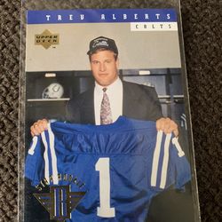 Treu Alberts Football Card