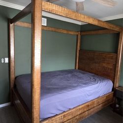 Queen Canopy Bed Frame